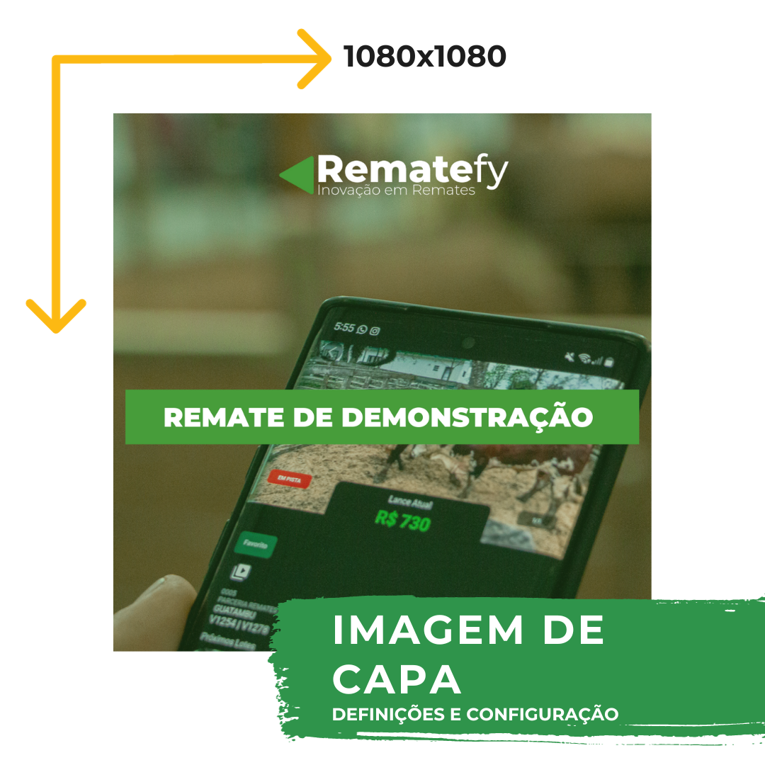 Imagem de Capa: Tamanho e como inserir na plataforma